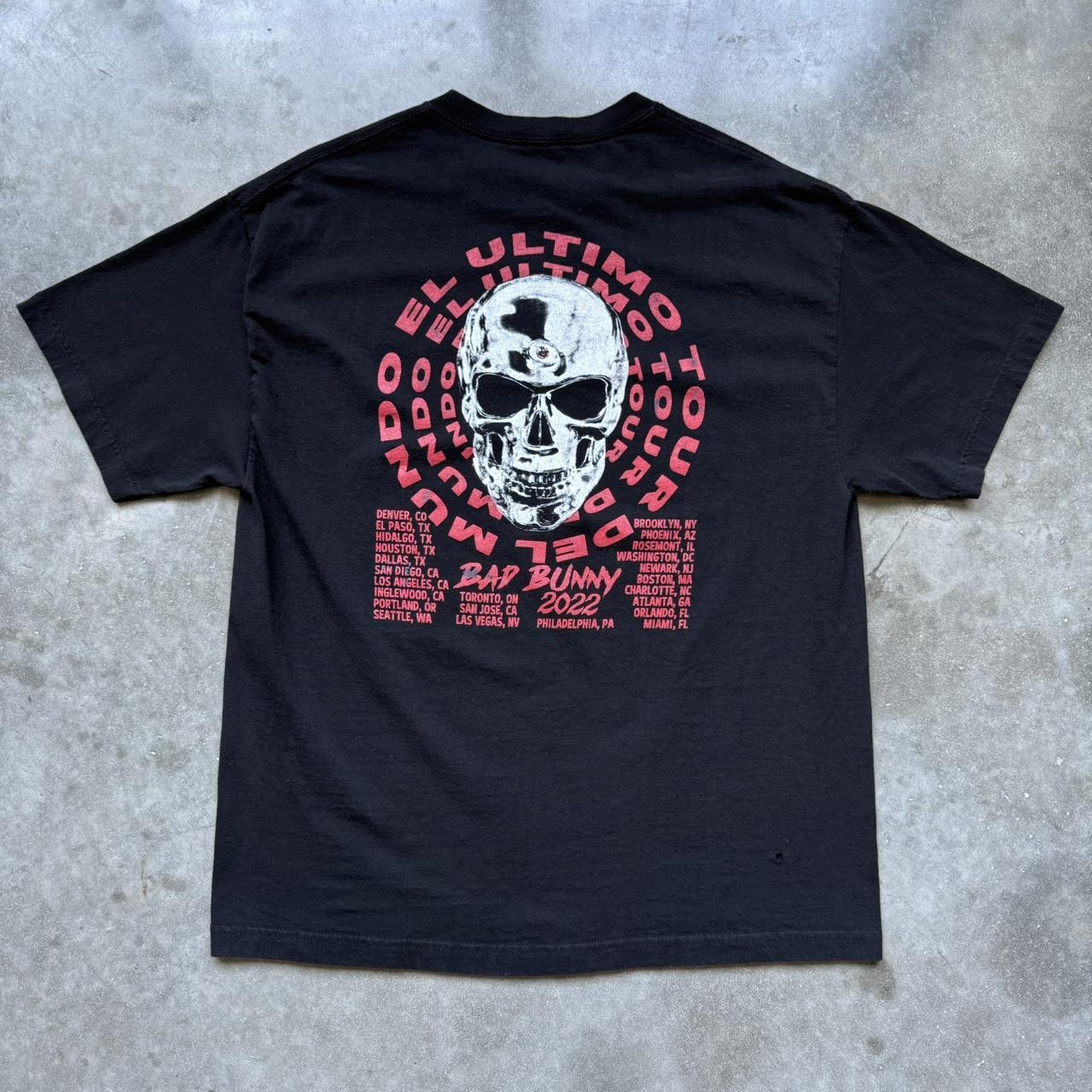 Bad Bunny “El Ultimo Tour Del Mundo” Graphic T-shirt
