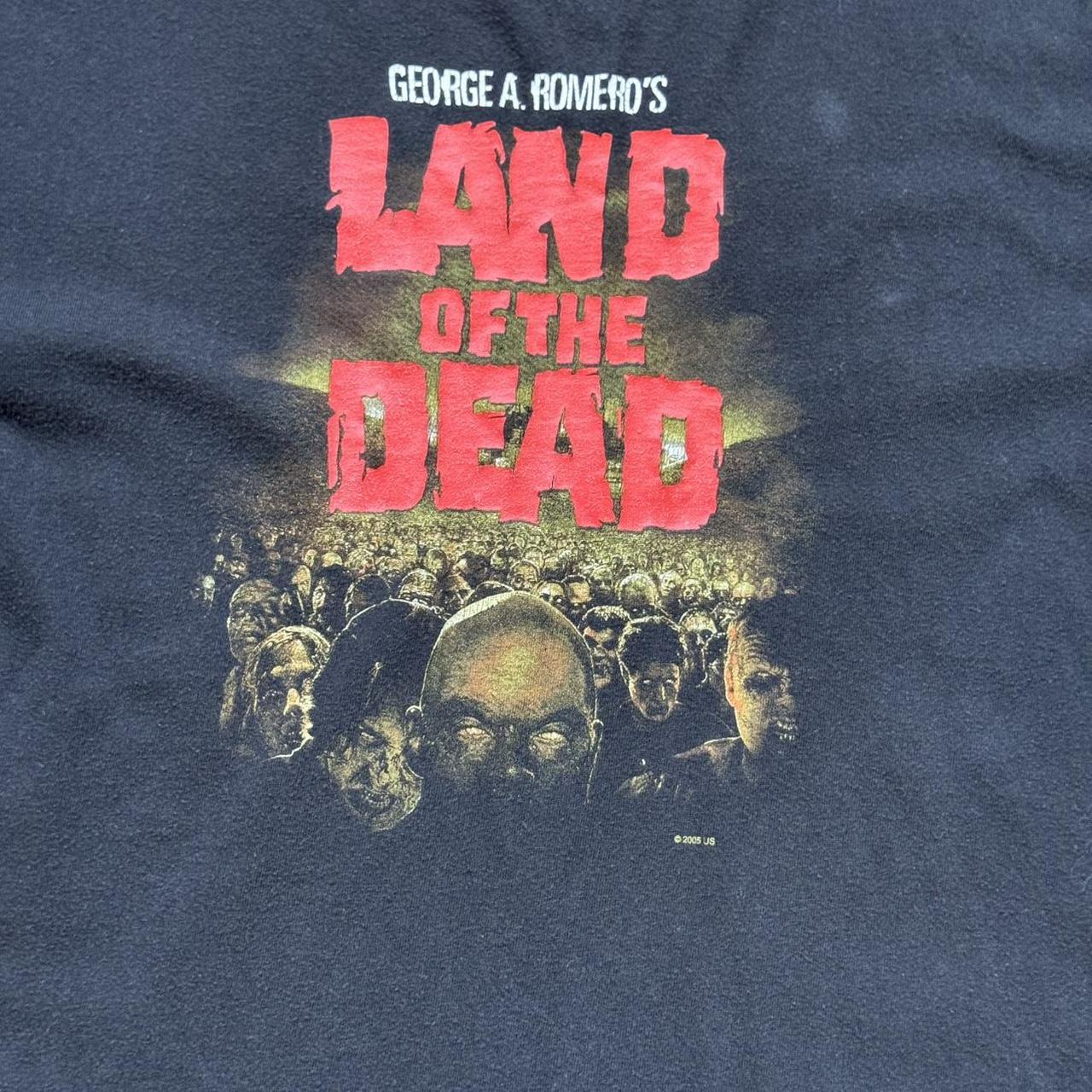 George A. Romero’s “Land Of The Dead” Y2K Graphic T-shirt